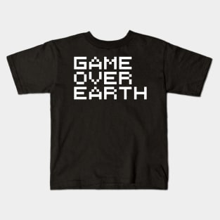 Game Over Earth Kids T-Shirt